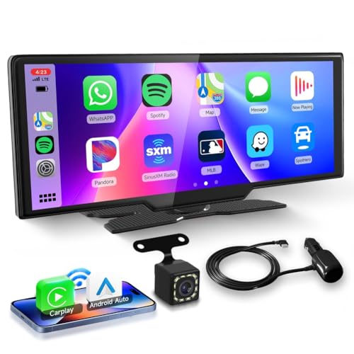 Pantalla CarPlay de 10,26 pulgadas con Android Auto inalámbrico y GPS para viajar en familia 5