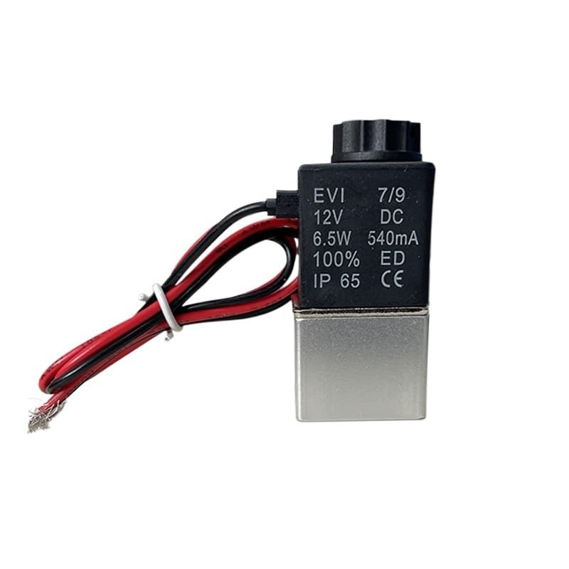 Électrovanne eau air gaz 12V normalement ouverte pour automatisation circuit maison