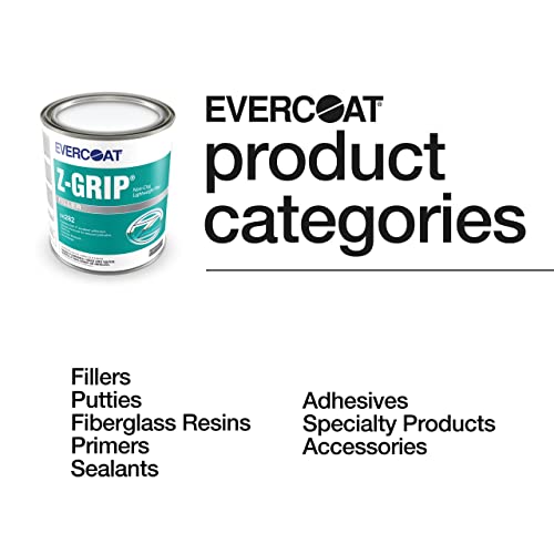 Evercoat Z-Grip Lightweight Body Filler For Aluminum, Fiberglass & More - 128 Fl Oz #TOP5