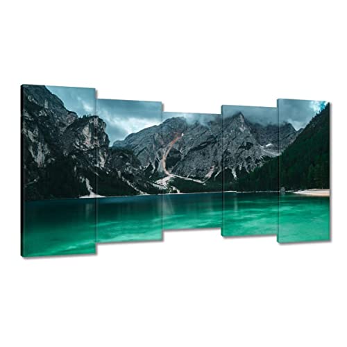 Tableau sur toile montagne 150x80 cm sublimez votre décoration sans travaux