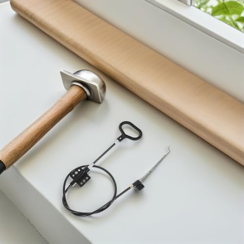 Cable de repuesto para sillón reclinable negro con manija de anillo D pack de 3 piezas para sofá 6