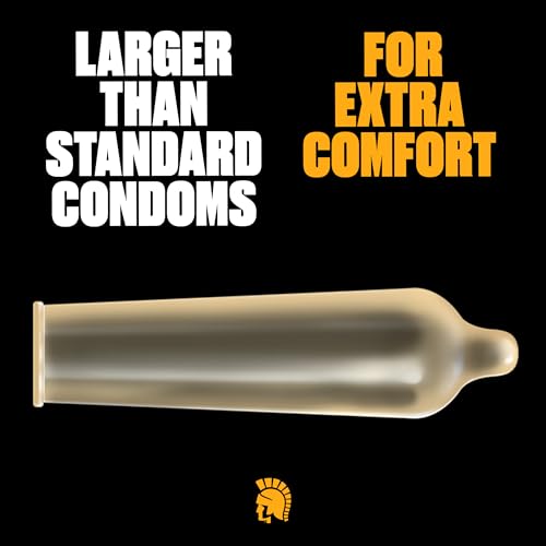 Image of TROJAN Magnum Lubricated Large Condoms, Comfortable and Smooth Lubricated, America's Number One Condom, 36 Count Pack