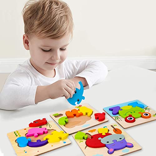 Quebra-cabeças de veículo de madeira GKPLY para 1 2 3 anos de idade, meninos, meninas, brinquedos ed