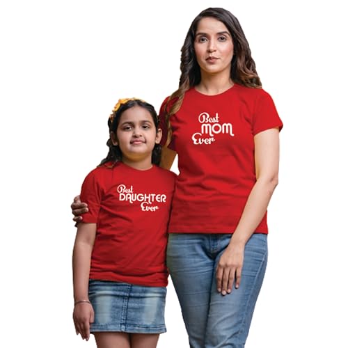 Image of Mom Daughter Combo T-Shirts Best Mom Ever Best Daughter Ever