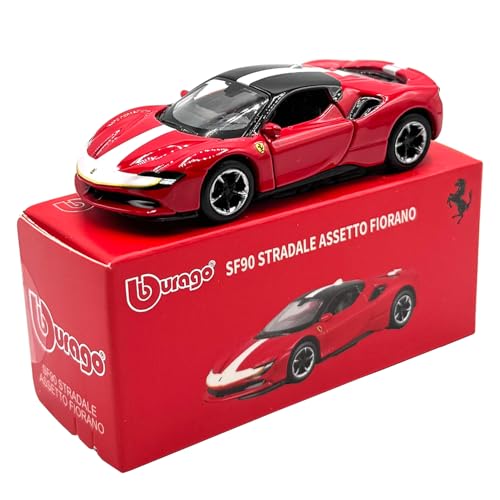 Image of Ferrari Series Model Collection Race Diecast Metal Model Car (SF90 STRADALE ASSETTO FIORANO)