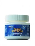 auf Wasserbasis Kreul 49051 - Kerzen Potch, 150 ml, flammenhemmender, seidenmatter Kleber auf Wasserbasis, für Serviettentechnik auf Kerzen