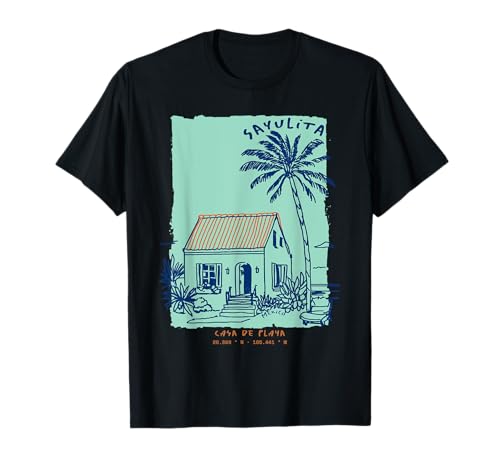 Sayulita Mexico Souvenir Nayarit Surf & Yoga Vintage T-Shirt