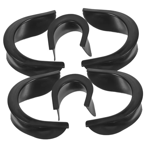 VANZACK 6pcs Sturdy Billiard Liners Professional Snooker Hole Protectors for Pool Table Pockets Durable Material Enhance Gameplay Experience Reduce Noise and Vibration