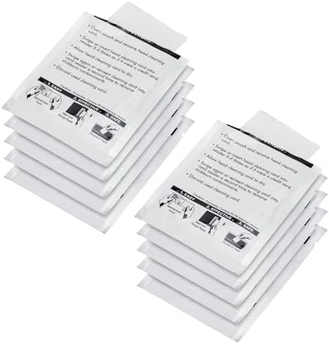 25-Pack DYMO-Compatible Cleaning Cards – Works With Dymo 30254 & Similar Label Makers