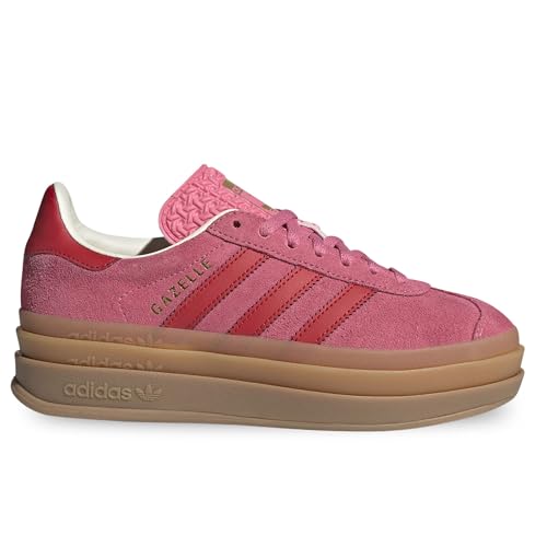 adidas Chaussures Gazelle Bold J Code JQ7407 Rose, Rose rouge., 40 EU