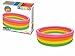 Produktbild Pool 4 Ringe Regenbogen 168 x 46 cm Idee Geschenk Spiel Spielzeug Meer # AG17 6941057454412