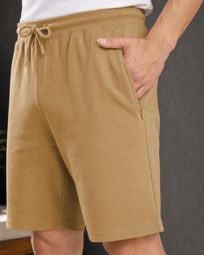 Image of Nobero V2 Shorts for Men | Zip Pocket Shorts | Regular Fit | Elasticated Waist | Soft & Breathable Fabric | Casual Everyday Wear