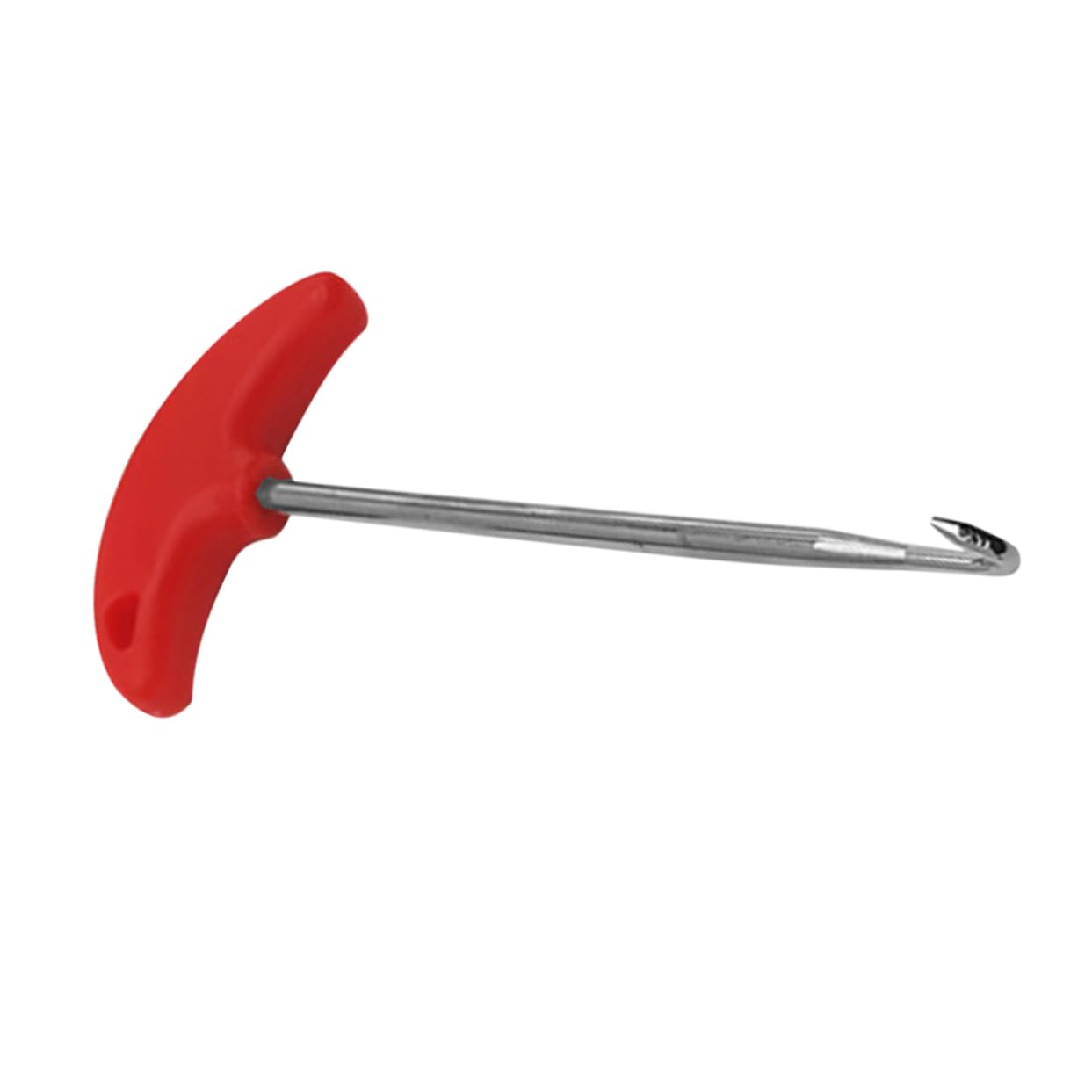 AnneomePortable Stainless Steel Ice Skate Lace Tightener Tool with Ergonomic Grip Shoelace Puller for Hockey and Roller Skates Easy to Use Reduces Hand Strain