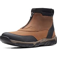 Clarks Mens Grove Zip Waterproof Ankle Boot