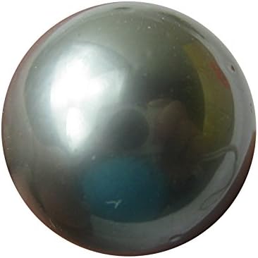 Genuine Huge 13.5-14mm Tahitian Loose Pearl Undrilled Natural Black Color Cultured Bead certificate ls320