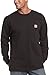 Carhartt Men's Workwear Pocket Long Sleeve T-Shirt Midweight Jersey Original Fit K126,Black,X-Large