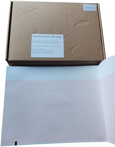 Fuyatina 2 Packs EKG Paper for Welch Allyn CP100, CP150, CP200, S...