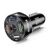 4 interfaces USB con fuerte compatibilidad para cargar teléfonos, tabletas, grabadoras de conducción y otros dispositivos USB.