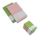Yansanido Pocket Super Mini Smiley Diary Notebooks Memo Note Book 5x3 Inch PU Leather Case Color Random (2set)