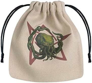 Call of Cthulhu Beige & Multicolor Dice Bag image 2