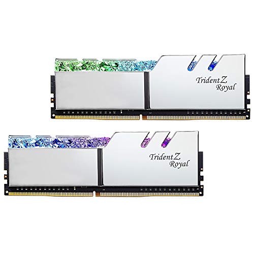 Image of G.SKILL Trident Z Royal 32GB (2 * 16GB) DDR4 3200MHz CL16-18-18-38 1.35V Desktop Memory RAM - F4-3200C16D-32GTRS