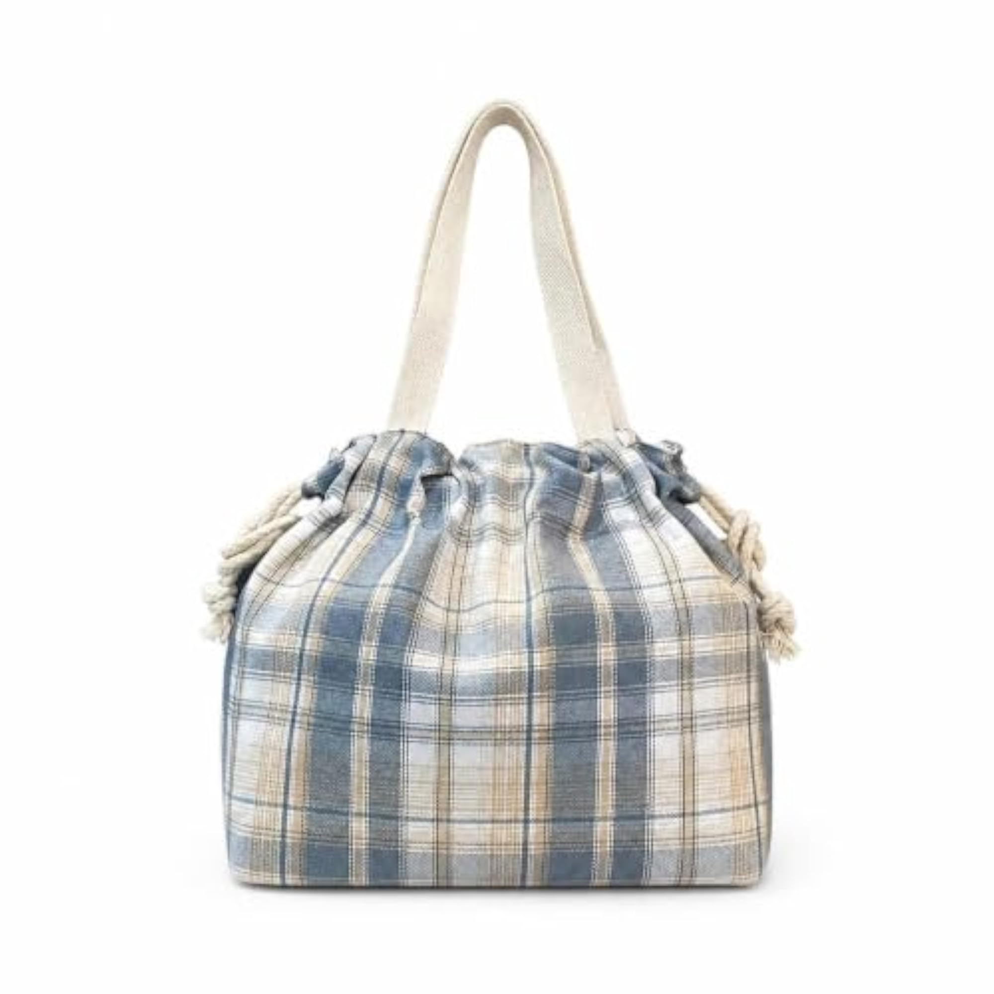 Japanese Style Drawstring Tote Bag for Lunch Box