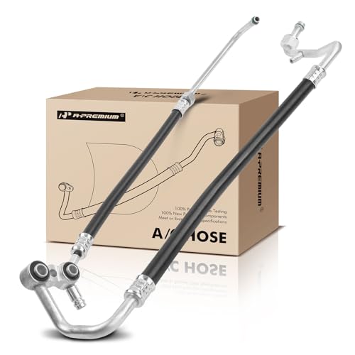 A-Premium A/C Suction Hose & Discharge Line Hose Assembly Compatible with Chevrolet C1500, C2500, C3500, K1500, K2500, K3500, Tahoe, C1500/C2500/K1500/K2500 Suburban, Blazer & GMC C1500, C2500, C3500