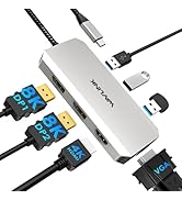Amazon.co.jp: WAVLINK USB Cドッキングステーション、13-In-1タイプC