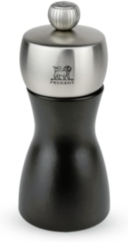 Peugeot Fidji 4.75 Inch Pepper Mill, Black Matte