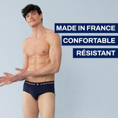 Le Slip Français - Lot de 3 Slips en Coton 100% Made in France, XL – vue 3