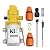 KBT 12V DC Water Transfer Pump with Cable Connector, 12 Volt Diaphragm Pump Self Priming Sprayer Pump for Watering the garden and Car Wash
