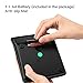 Calculator, Deli Standard Function Desktop Calculators with 12 Digit Large LCD Display and Sensitive Button, Solar Battery Dual Power Office Calculator, Black
