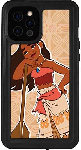 Skinit Waterproof Phone Case Compatible with iPhone 12 Pro Max - Officially Licensed Disney Moana Portrait Design