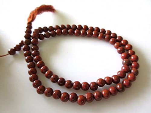 Perles de jaspe 4mm rondes naturelles pour enfilage et loisirs