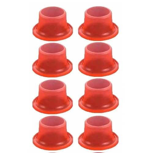 MNUPL Junta de Sellado for Grifo, Anillo de Sellado de Silicona portátil a Prueba de Fugas, Anillos de Sellado de tuberías, Accesorios prácticos for baño, 10 Uds.(Red)