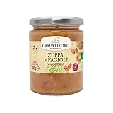 Sopa de cereales hecha con frijoles y quinua, y la adición de zanahorias, cebolla y apio.