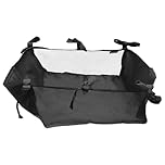 Kisangel Baby Stroller Bottom Basket Universal Under Stroller Storage Mesh Bag Organizer with Adjustable Straps for Pushchair Prams