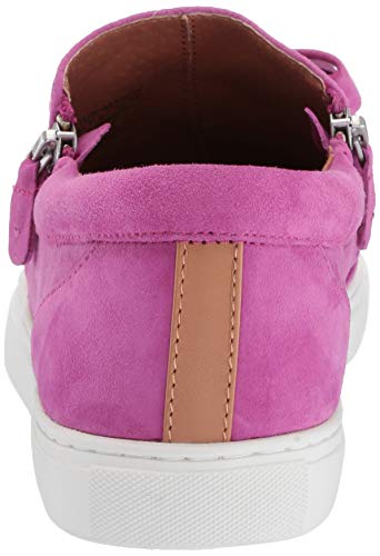 Gentle Souls by Kenneth Cole Women's Lowe Ribbon Double Zip Sneaker, Magenta, 11 M US