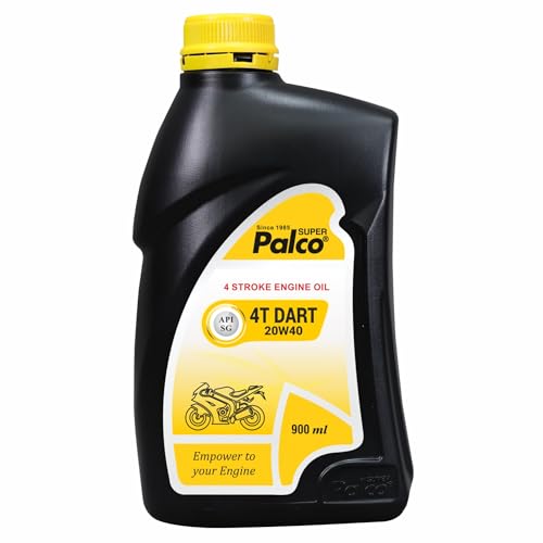 Image of PALCO 4T Dart 20W40 Bike Engine Oil 900ml (Pack of 1) 4 Stroke Engine Oil for Bikes, Multigrade API - SG Certified