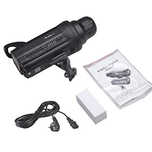 Blitzlampe Videoleuchte,Aluminiumlegierung 5500K Farbtemperatur,einstellbare Helligkeit von 8 Feilen mit Touch Panel,150W