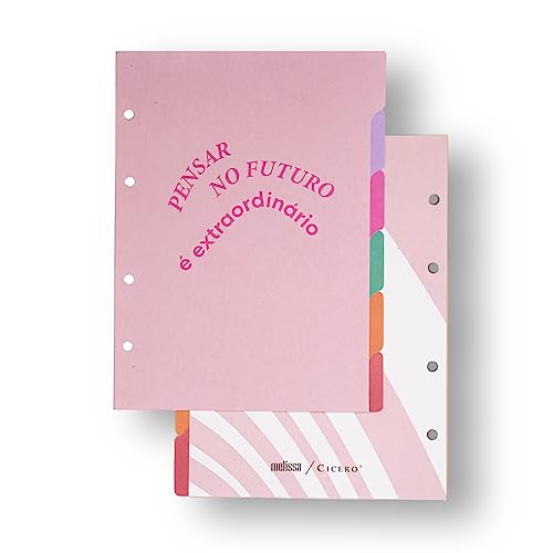 Caderno Criativo Argolado Organizador Melissa Pautado 17X24 Caminho Das Abelhas, Cicero