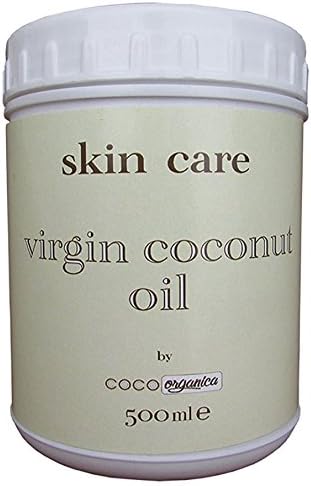 Premium & Pure Virgin Coconut Oil by Coco Organica Skin Care - Suitable for Cradle Cap Nappy Rash Skin Care Moisuriser for Babies Children Adults