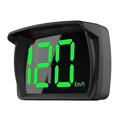 Bothyi Visor frontal para carro com de tempo de velocidade portátil moderno Visor de LED Acessório p