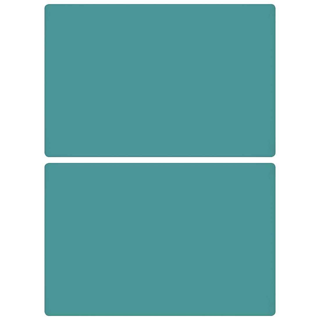 27.5 ''by 19.6 ''Oversize Silicone Placemat for Craft Flexible Multipurpose Huge Extra Large Size Non Slip Waterproof Baking Mat Sheet Dark Green 2 PCS