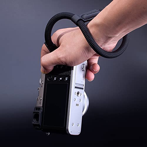 Vko Camera Wrist Strap, Rope Camera Strap Wrist For Dslr Slr Mirrorless Cameras Hand Strap Black #TOP2