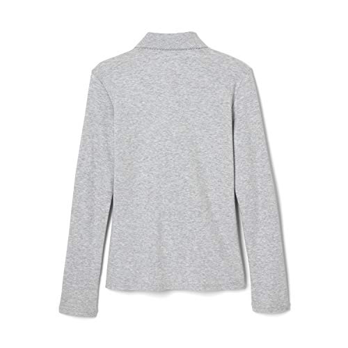 Image of French Toast Girls Plus Size' Uniform Long Sleeve Polo with Picot Collar (Standard & Plus)