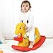 Shaking Horse Horse Baby Toy Children Rocking Horse with Music Plastic 1-3 Years Old Gift Thickening Rocking Chair Car