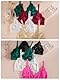 Maiclaice Damen Spitze BH Sexy Triangel Ohne Bügel Bralette Soft Ohne Polsterung Büstenhalter Rosa klein