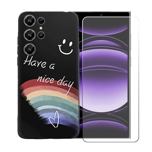 CongJiaLingXi�P�[�X�K�p �� Oukitel C61 GT (6.88") �K�p �� �d�����ꂽ�K���X�X�N���[���v���e�N�^�[�A�_�炩���V���R�[���V�F���o���p�[�h�Ռ�TPU�ی�J�o�[�������,LLM44