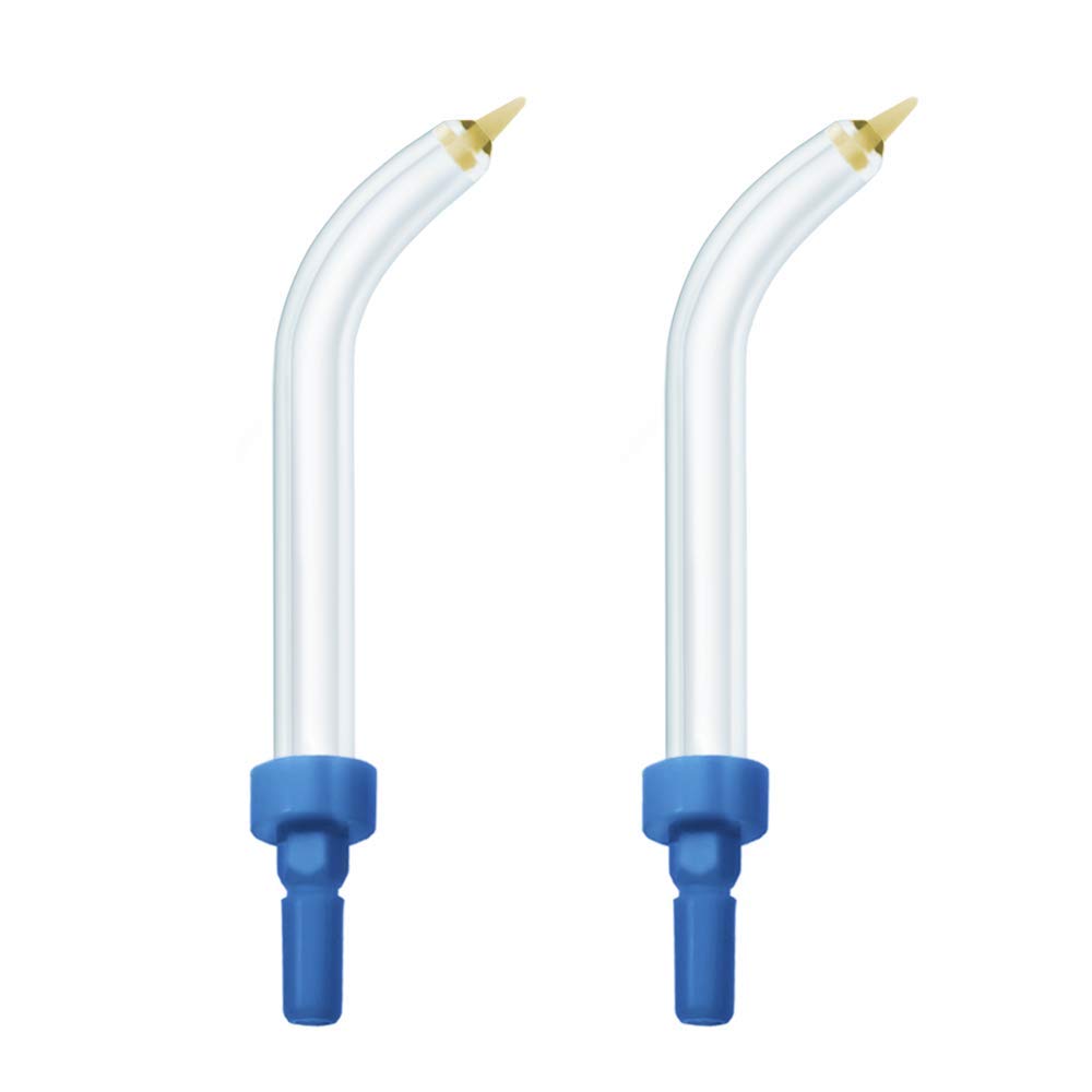 Wyfun 2pcs Replacement Periodontal Tips for Waterpik, Dental Water Oral Irrigator for Waterpik Water WP-70E Jet Nozzle Accessories